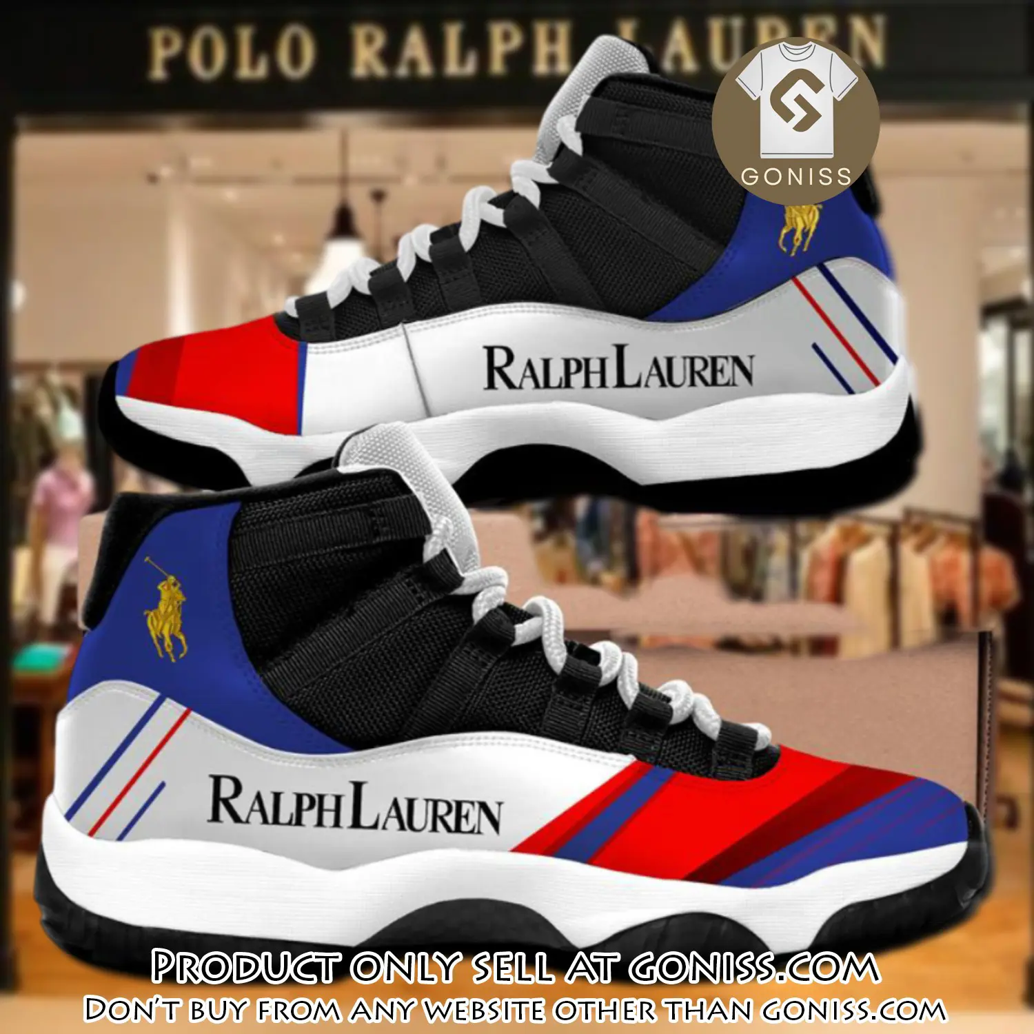 Ralph lauren air jordan 11 sneakers sport shoes for men women gn5050844